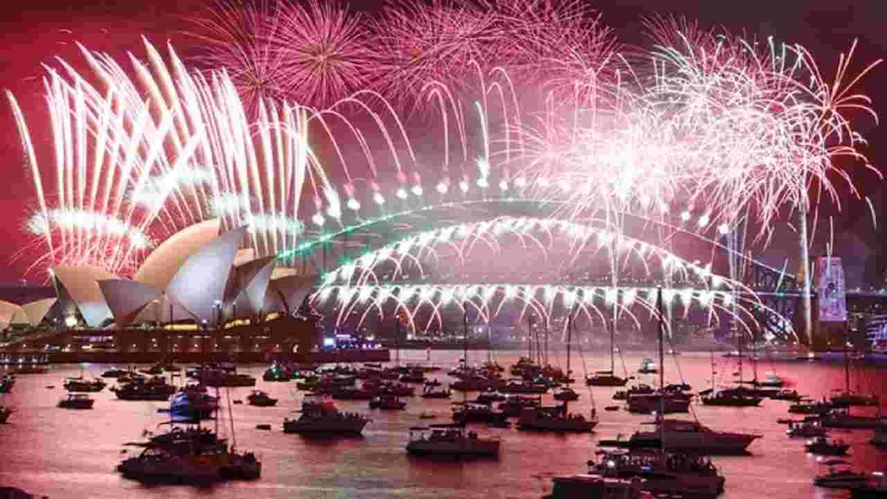 The first country to celebrate New Year