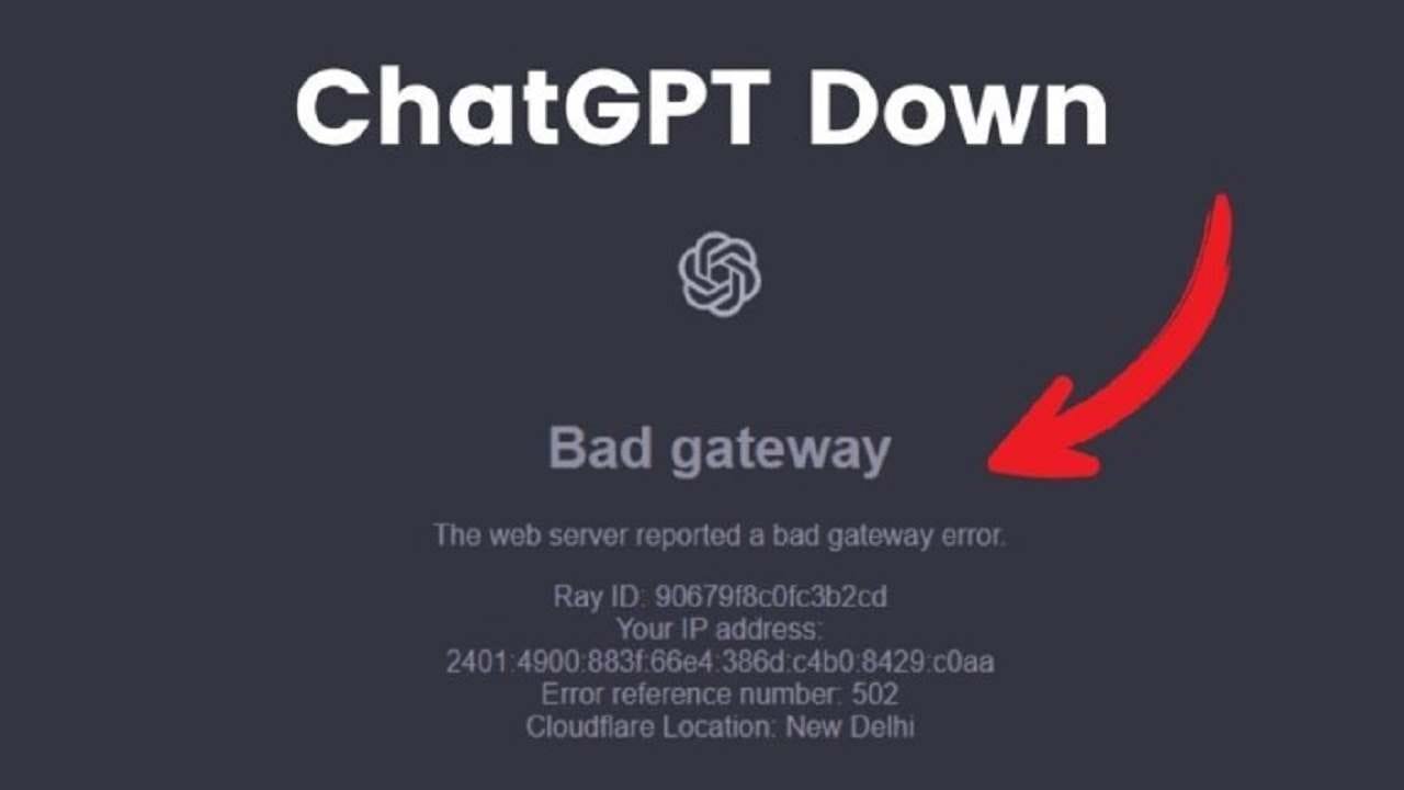 ChatGPT is down