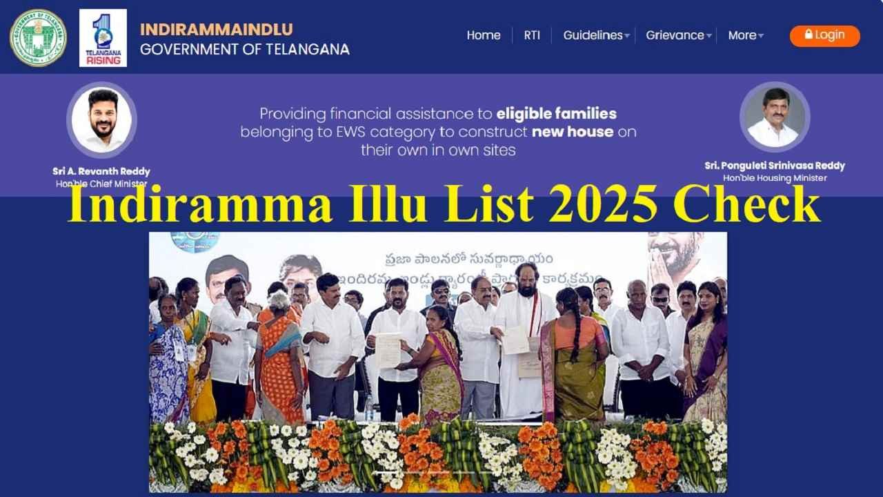 Indiramma Illu List