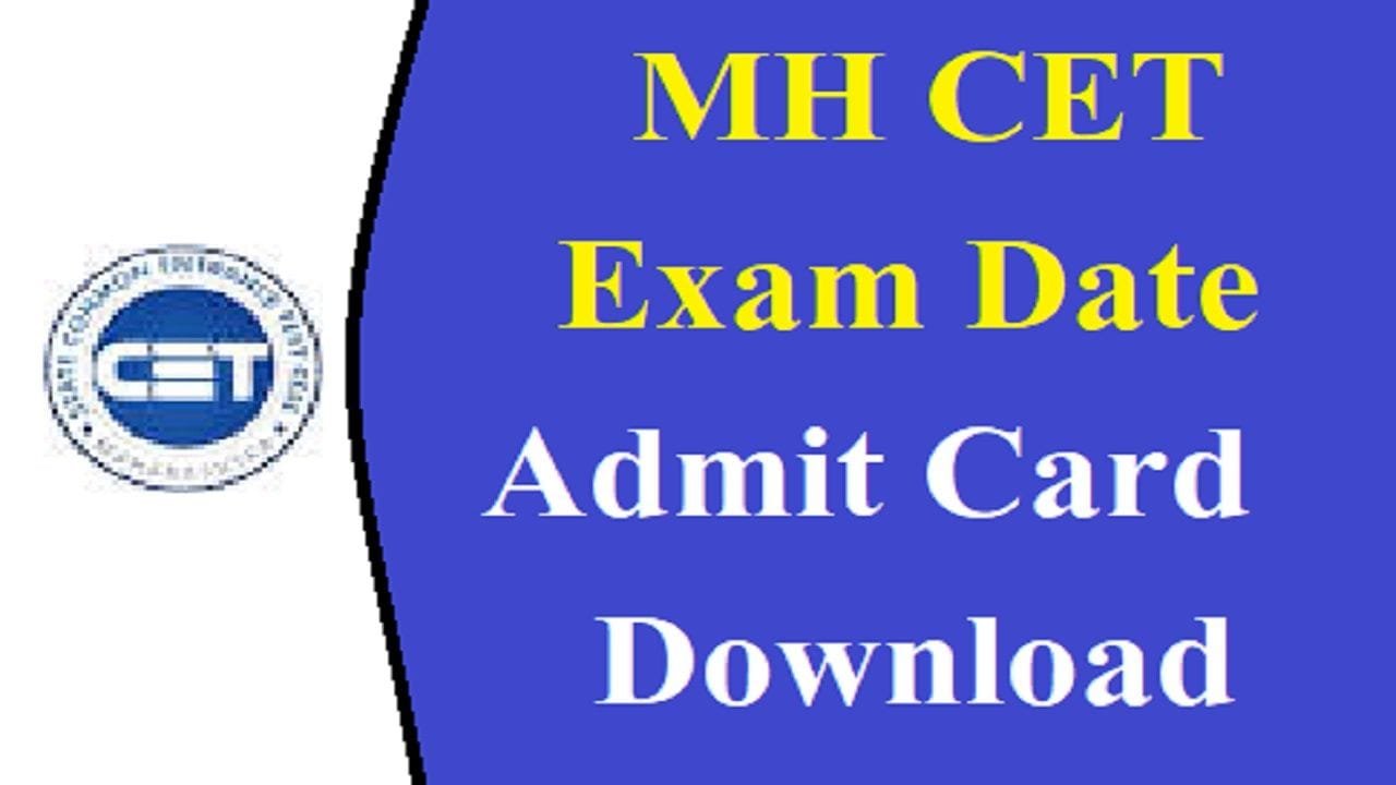 MH CET Exam 2025 Admit Card