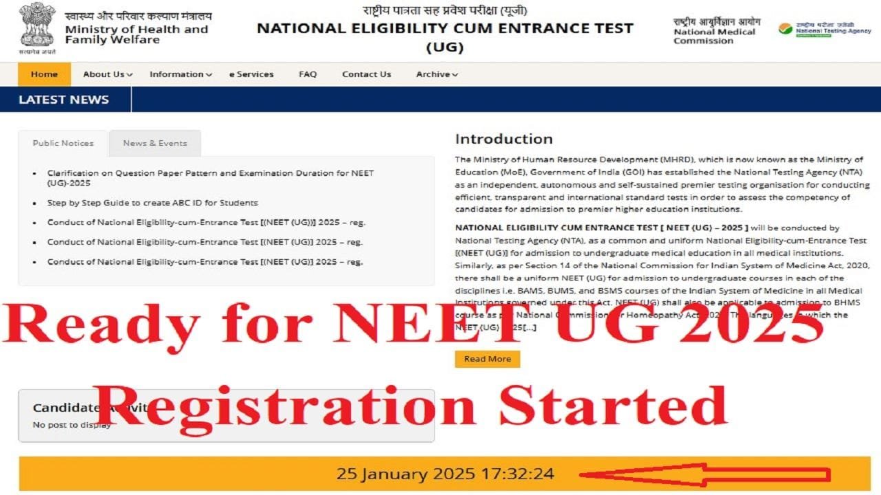 Ready for NEET UG 2025