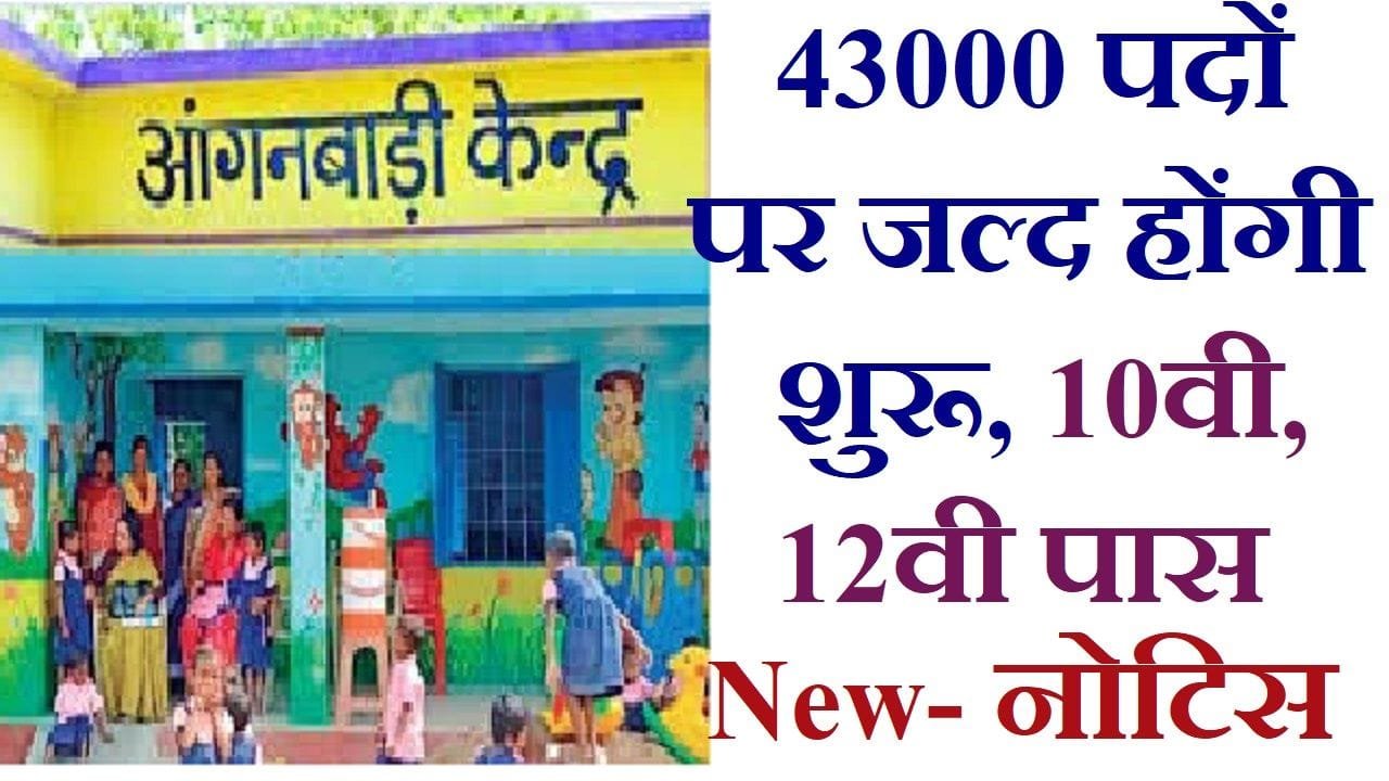 Anganwadi Recruitment 2025