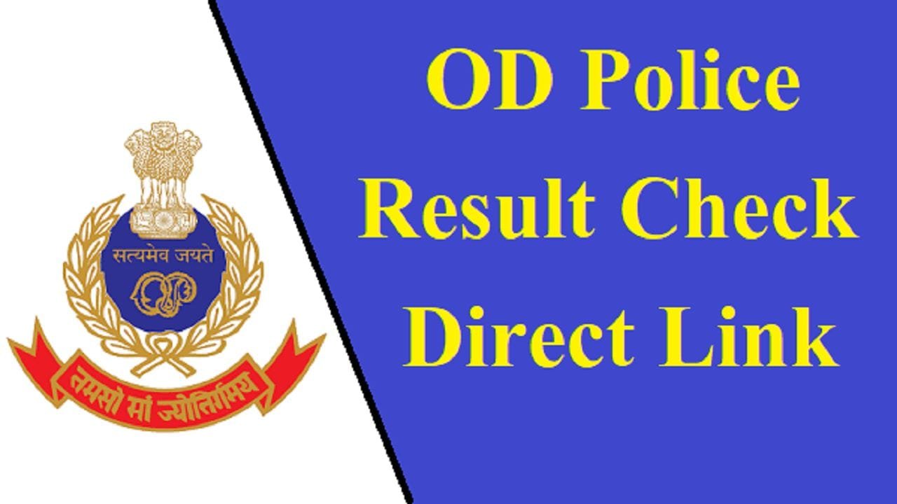 Odisha Police Constable Result